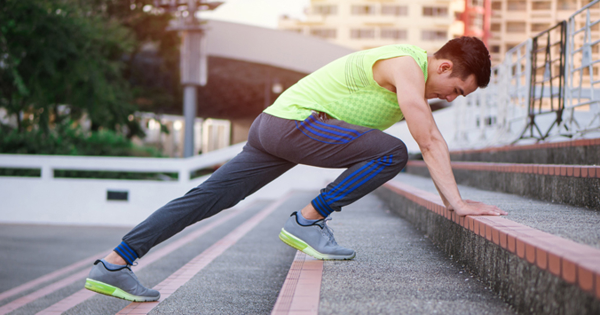 Man Exercising